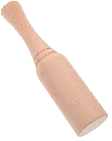 BESPORTBLE Massivholz Holzhammer Robuster Beech Mallet Für Holzarbeiten Und DIY Lederhandwerk Mit Kompaktem Design