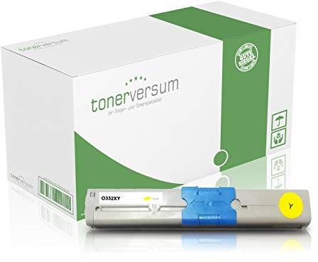 Toner kompatibel zu Oki 46508709 Gelb Druckerpatrone für C332dn C332 MC363dn MC363dnw MC363n Laserdrucker