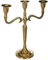 Atmosphera - Kerzenhalter 3 Köpfe - Gold - H27 cm - Gold
