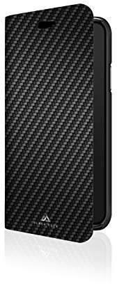 Black Rock Schutzhülle 'Flex Carbon' für Apple iPhone XS, Slim Design, Mikrofaser, Kunststoff, Polyurethan (PU), idealer Schutz, 180° oder 360° Schutz schwarz