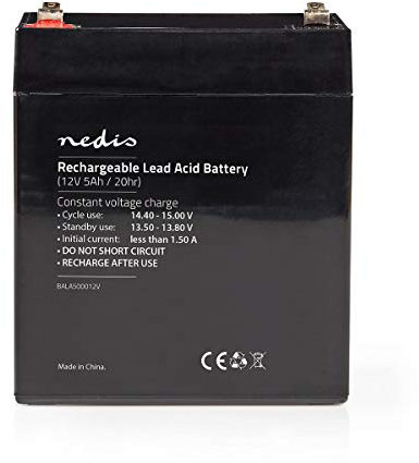 Battery | Lead-Acid | Rechargeable | 12 V | 5000 mAh