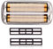 BaBylissPRO Kabelloser Metall-Doppelfolienrasierer und Ersatzfolie/-schneider