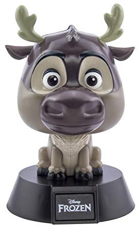Disney Frozen II Mini Leuchte Icon Light Sven braun/weiß, Bedruckt, aus Kunststoff, in Geschenkverpackung.