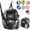 Rawlings Remix Rucksack Ausrüstungstasche | T-Ball & Youth Baseball/Softball | Schwarz