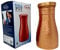 CopperKing Pure Copper Hammered Pitcher with Inbuilt Tumbler | Ayurvedic Solid Copper Water Bottle Drinking Jar with Glass | Best Use for Office, Bedroom, Dining Table Pot - 37oz / 1100 ML / 1.1 Liter