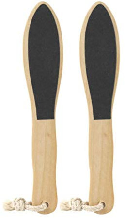 EXCEART 2stücke Fußpflege Doppel-seitiger Holz-rubbing-tool Exfoliator Für Hornhaut Und Abgestorbene Haut Für Sanfte Pediküre Und Fußschönheit
