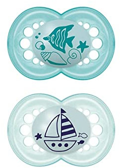 Mam Chupete Original Silic +16M 2U Azul