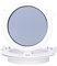 10in Round Portlight White Tempered Glass Porthole Opening Window Replacement Accessory for Marine Boat Yacht RV White