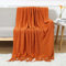 LumiSyne Strickdecke Mit Quaste Atmungsaktiv Zellulare Decke Nordisch Stil Weich Kuscheldecke Überwurf Tagesdecke Dekorative Decke Für Sofa Bett Sessel Stuhl