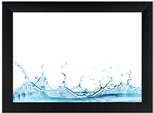 ByMoris Cadre photo 24 x 32 cm noir mat avec verre acrylique incassable – Toutes les tailles