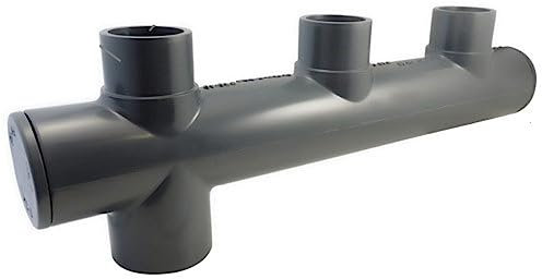 jardiboutique - Collecteur piscine ø 50 mm sortie excentrée raccord pvc pression