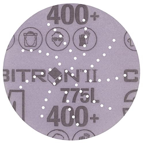 3M Xtract Cubitron II Film Disc 775L, 76 mm, 400+, Clean Sand, 50 Discs per Pack