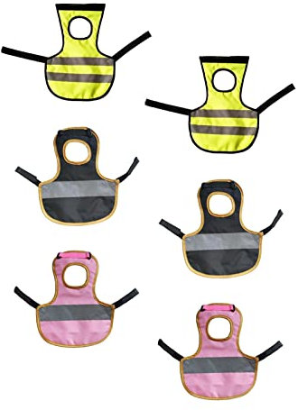 kowaku 6pcs Atmungsaktive Haustierweste Hühnersattel für Geflügelgans