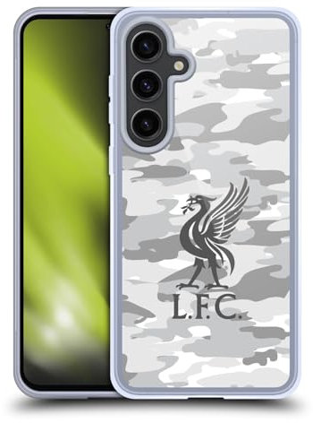 Head Case Designs Offizielle Liverpool Football Club Third Liver Bird Farben Camou Soft Gel Handyhülle Hülle kompatibel mit Samsung Galaxy S24+ 5G