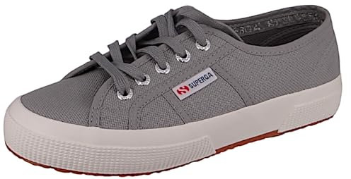 Superga 2750-Cotu Classic Zapatillas bajas unisex para adultos, Grey Md Favorio Sp, 41 EU