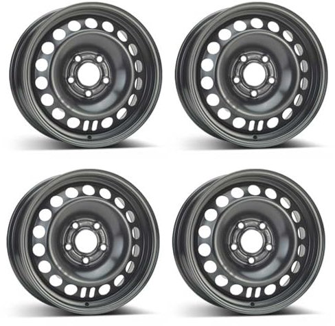 4x Alcar Stahlfelgen 4-9245 6.5Jx15 ET35 5x110 kompatibel mit Opel Astra H Astra Meriva Signum Vectra Zafira