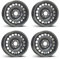4x Alcar Stahlfelgen 4-9245 6.5Jx15 ET35 5x110 kompatibel mit Opel Astra H Astra Meriva Signum Vectra Zafira