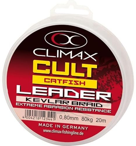 Climax Cult Kevlar Catfish Leader Länge 20m ø 0,80mm Tragkraft 80,0kg