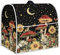 chaqlin Sunflower Mushroom Print Dust Covers for Kitchen Appliances Kitchen Aid Mixer Covers for Stand Mixer 6-8 qt Cute Mushroom Print Stand Mixer Cover Kitchen Appliance Covers