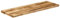 Homgoday Tischplatte mit Baumkante Holztischplatte Ersatztischplatte Holzplatte Ersatzplatte Holz Platte für Tisch Arbeitsplatten Esstisch 110x40x2,5 cm Raues Mango Massivholz
