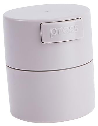 BELLIFFY Eyelash Extension Storage Case Leakproof Jar Travel-Friendly 3pcs Capacity Grey