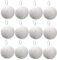 CAXUSD 24St Schneeball-Anhänger Schaumstoffkugel Weihnachtsbaum Winter Weihnachtskugeln Weihnachts Party christbaumanhänger Snowball schöne falsche Schneebälle Weihnachtsschaumkugeln Weiß