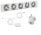 Radiator Fan, Radiator Booster Extension Set Ventilator Fan Save Energy Heater Booster, To Enhance Home Comfort Heating Costs(MONO-SET)