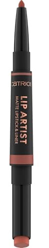 Catrice Lip Artist Matte Lipstick & Liner, Nr. 030, Orange, hochpigmentiert, farbintensiv, matt, vegan, ohne Parfüm, ölfrei, ohne Alkohol, 1er Pack (1.74g)