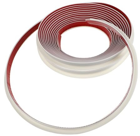 LALADEFIEE Dachrinne-regenwasserableiter Aus Weißem Für Wohnmobil-Dach Flexible J-förmige Tropfschiene Wasserableitungskanäle Wetterfeste Abdichtung Installieren