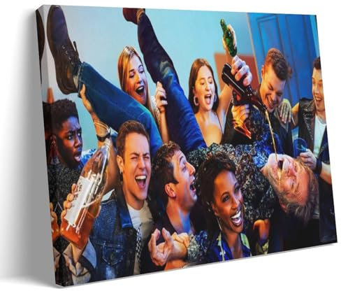 NVBKJH Shameless TV Characters Fan Art Poster Dekorative Malerei Leinwand Wandkunst Wohnzimmer Poster Schlafzimmer Malerei 20x30inch(50x75cm)