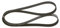 Keilrippenriemen Kompatibel mit Peugeot 206 SW Kombi 2002-2005 von Autoteile Gocht