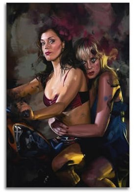 PASOFENE Filmposter, Motiv: Planet Terror, dekoratives Gemälde, Leinwand, Wandposter und Kunstdruck, moderne Familienschlafzimmer-Dekoration, Poster, 30 x 45 cm