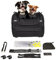 DEEMEED Pet Bag Motorrad Tasche für Hunde (2-36 kg), wasserdicht, tragbar, dreifach belüftet, Gepäckablage oder Sitz, aus Cordura (Double)