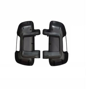 Rückspiegelkappe Für Citroen Für Jumper Für Peugeot Für Boxer Für FIAT Für Ducato 2006-2024 Spiegelabdeckungsset Modell Rechts Links Autozubehör Dekoration Rückspiegel Abdeckung(Left)