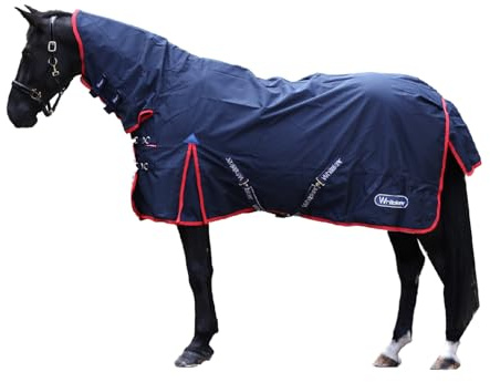 Whitaker Rastrick V2 Fixed Neck Horse Turnout Rug (6´ 6) (Navy)