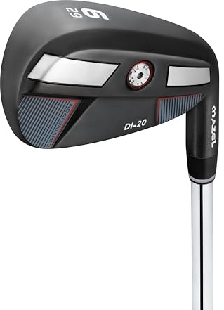 MAZEL Ferro da guida da golf 2,3,4,5,6,7,8,9, P per uomini destrorsi, ferro da stiro multiuso per controllo della pastella e distanza (nero, 6 ferro, 29°)
