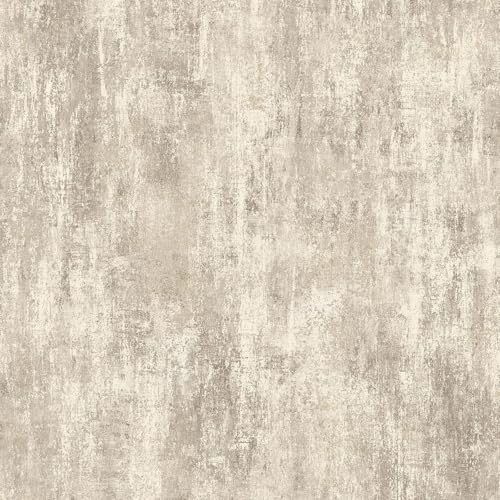 Muriva Phelan Modern Minimalistic Industrial Style Texture Vinyl Wallpaper for Contemporary Bedrooms Living Rooms Feature Wall Decorations Beige (209105)
