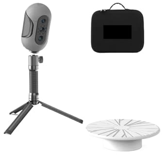 Mole Premium Handheld 3D-Scanner for 3D-Drucker, 0,05 mm Genauigkeit &,1 Auflösung, 10 FPS Scannen schwarzer Objekte