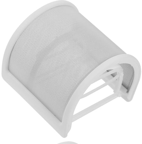 OHPHCALL Filtro Pop per Qualità Audio Stabile per Microfono in Metallo Bianco a Forma di U Copertura Antivento Protezione per Microfono Portatile in Dirette e Riconoscimento Vocale