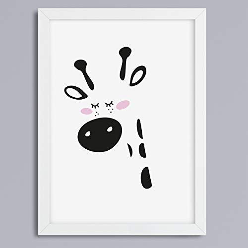 Giraffe Kunstdruck ohne Rahmen