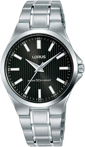 Lorus Klassik Damen-Uhr Edelstahl mit Metallband
