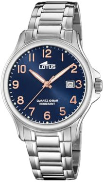 Lotus HerrenArmbanduhr Analog Quarz Edelstahl 18645/2