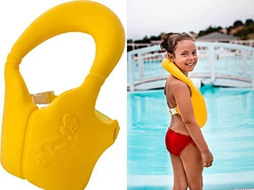 Tooga - Giubbotto Salvagente per Bambini, Giubbotto da Nuoto Bambini, Giubbotto Assistenza Nuoto, Aiuto per Il galleggiamento SB01 (Giallo)