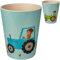 alles-meine.de GmbH Geschirr Artikelwahl Trinkbecher/Zahnputzbecher/Malbecher - Becher - Traktor & Auto - 280 ml - mehrweg - BPA frei - Tasse Kindertasse - Trinkglas Plas..
