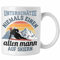 Trendation - Ski Fahren Tasse Geschenk Skifahrer Geschenk Tasse Lustig Männer Skifahren Witz Spruch Sprüche (Weiß)