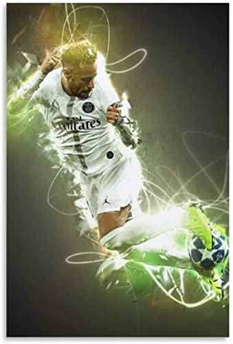 5d Diamond Painting Diamant Bilder FüR Erwachsene Und Kinder Neymar Jr. Poster. DIY Kreuzstich Arts Craft Kristall Strass Stickerei 11.8x15.7(30x40cm) Kein Rahmen
