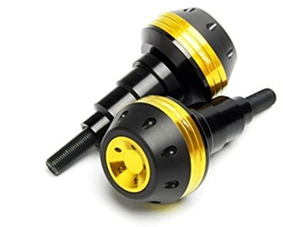 Motorrad CNC Linke Und Rechte Sturzpads Sturzschutz Crash Protector Für Honda CB600 Hornet 600 900 CBR600 Anti-Herbstrahmen-Schieberegler (Farbe : Gold)
