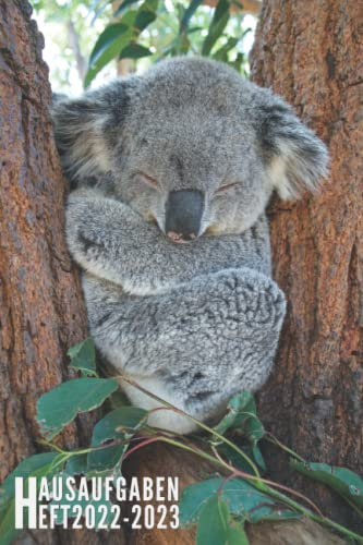 Hausaufgabenheft 2022 2023: Koala - Schülerkalender Für Grundschule, Mädchen, Jungen, Teenager Mit Datum | Platz Für Aufgaben, Stundenplan, Notizen / Schulplaner Mit Wochenkalender