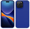 kwmobile Case for iPhone 14 Pro Max Case - Slim Soft TPU Silicone Cover - Works with Wireless Charging - Baltic Blue