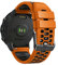 Feysentoe Uhrenarmband Kompatibel für Suunto 9, 7, 9 Baro, D5, Spartan Sport Wrist HR - Modernes Design, Silikon, 24 Millimeter, Orange Schwarz